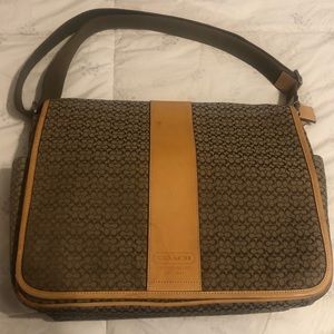 Coach authentic diaper bag